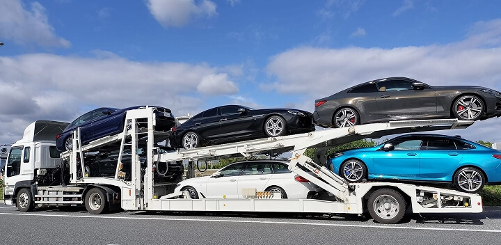 運転していたトレーラ